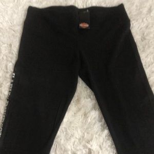 Harley Davidson embellished leggings